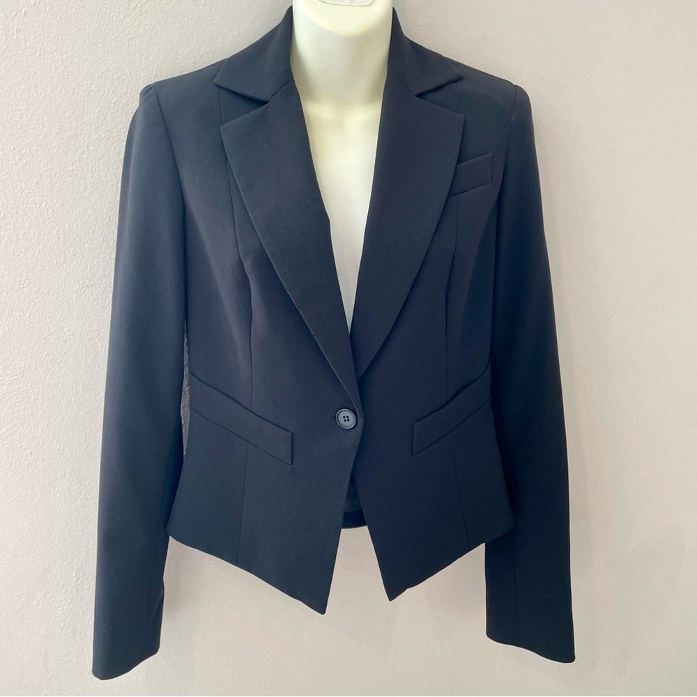 TO THE MAX Vintage Tailored Structure Blackest Black Blazer from RAVE Store ‘90s